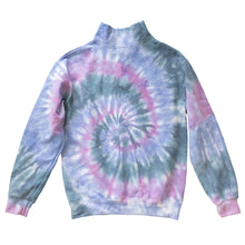 Load image into Gallery viewer, Tie Dye Quarter Zip Sweatshirt