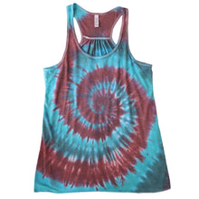 Load image into Gallery viewer, Tie Dye Women's Racerback Tank Top