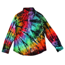 Load image into Gallery viewer, Tie Dye Men's Long Sleeve Button Down