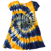 Load image into Gallery viewer, Tie Dye Girl’s Swing Dress