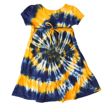 Load image into Gallery viewer, Tie Dye Girl’s Swing Dress