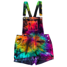 Load image into Gallery viewer, Tie Dye Women's Overall Shorts