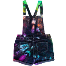 Load image into Gallery viewer, Tie Dye Women's Overall Shorts