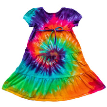Load image into Gallery viewer, Tie Dye Girl's Swing Dress