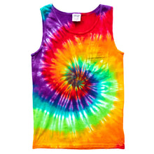 Load image into Gallery viewer, Tie Dye Men's Tank Top with Pocket