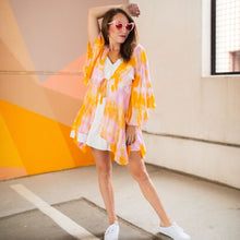 Load image into Gallery viewer, Tie Dye Women's Kimono Jacket