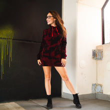 Load image into Gallery viewer, Tie Dye Women's Hoodie Dress