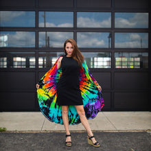 Load image into Gallery viewer, Tie Dye Women's Maxi Cardigan
