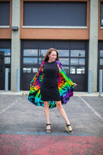 Load image into Gallery viewer, Tie Dye Women's Maxi Cardigan