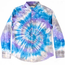 Load image into Gallery viewer, Tie Dye Men's Long Sleeve Button Down
