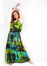 Load image into Gallery viewer, Tie Dye Women's Beach Dress