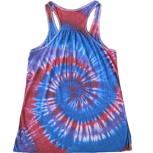 Load image into Gallery viewer, Tie Dye Women's Racerback Tank Top