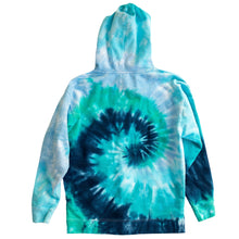 Load image into Gallery viewer, Tie Dye Full-Zip Hooded Sweatshirt