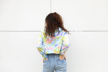 Load image into Gallery viewer, Tie Dye Cropped Hoodie