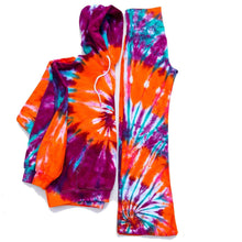 Load image into Gallery viewer, Tie Dye Yoga Pants & Hoodie Set