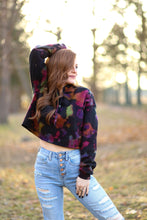 Load image into Gallery viewer, Tie Dye Cropped Hoodie