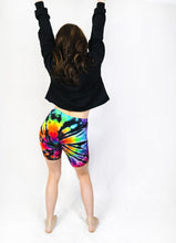 Load image into Gallery viewer, Tie Dye Women's Biker Shorts