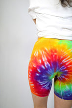 Load image into Gallery viewer, Tie Dye Women's Biker Shorts