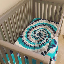 Load image into Gallery viewer, Tie Dye Crib Bedding