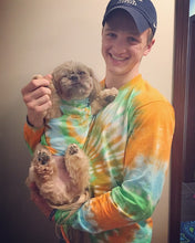 Load image into Gallery viewer, Tie Dye Doggy & Me Set