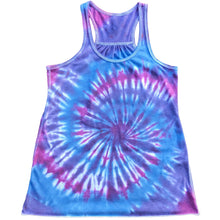 Load image into Gallery viewer, Tie Dye Women's Racerback Tank Top