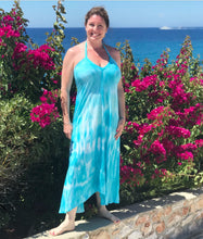 Load image into Gallery viewer, Tie Dye Women's Halter Dress
