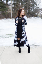 Load image into Gallery viewer, Tie Dye Women's Maxi Cardigan