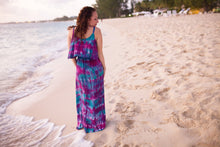 Load image into Gallery viewer, Tie Dye Women's Beach Dress