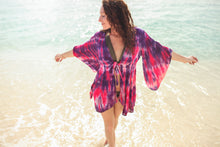 Load image into Gallery viewer, Tie Dye Women's Kimono Jacket
