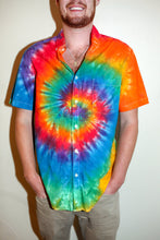 Load image into Gallery viewer, Tie Dye Men's Oxford Shirt