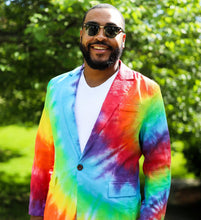 Load image into Gallery viewer, Tie Dye Men's Blazer