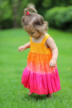 Load image into Gallery viewer, Tie Dye Girl's Twirl Dress