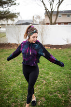 Load image into Gallery viewer, Tie Dye Cropped Hoodie
