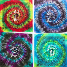 Load image into Gallery viewer, Tie Dye Bandana