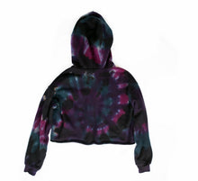 Load image into Gallery viewer, Tie Dye Cropped Hoodie