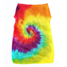 Load image into Gallery viewer, Tie Dye Dog Tank Top