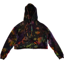 Load image into Gallery viewer, Tie Dye Cropped Hoodie