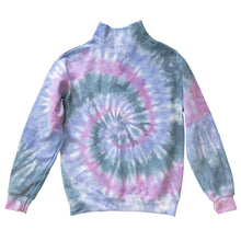 Load image into Gallery viewer, Tie Dye Quarter Zip Sweatshirt
