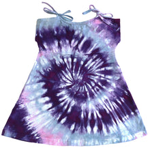 Load image into Gallery viewer, Tie Dye Girl&#39;s Shoulder Slit Dress
