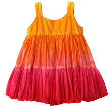 Load image into Gallery viewer, Tie Dye Girl&#39;s Sunshine Dress
