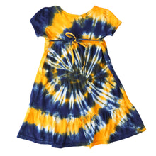 Load image into Gallery viewer, Tie Dye Girl’s Swing Dress

