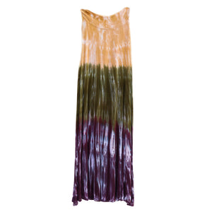 Tie Dye Women's Maxi Skirt
