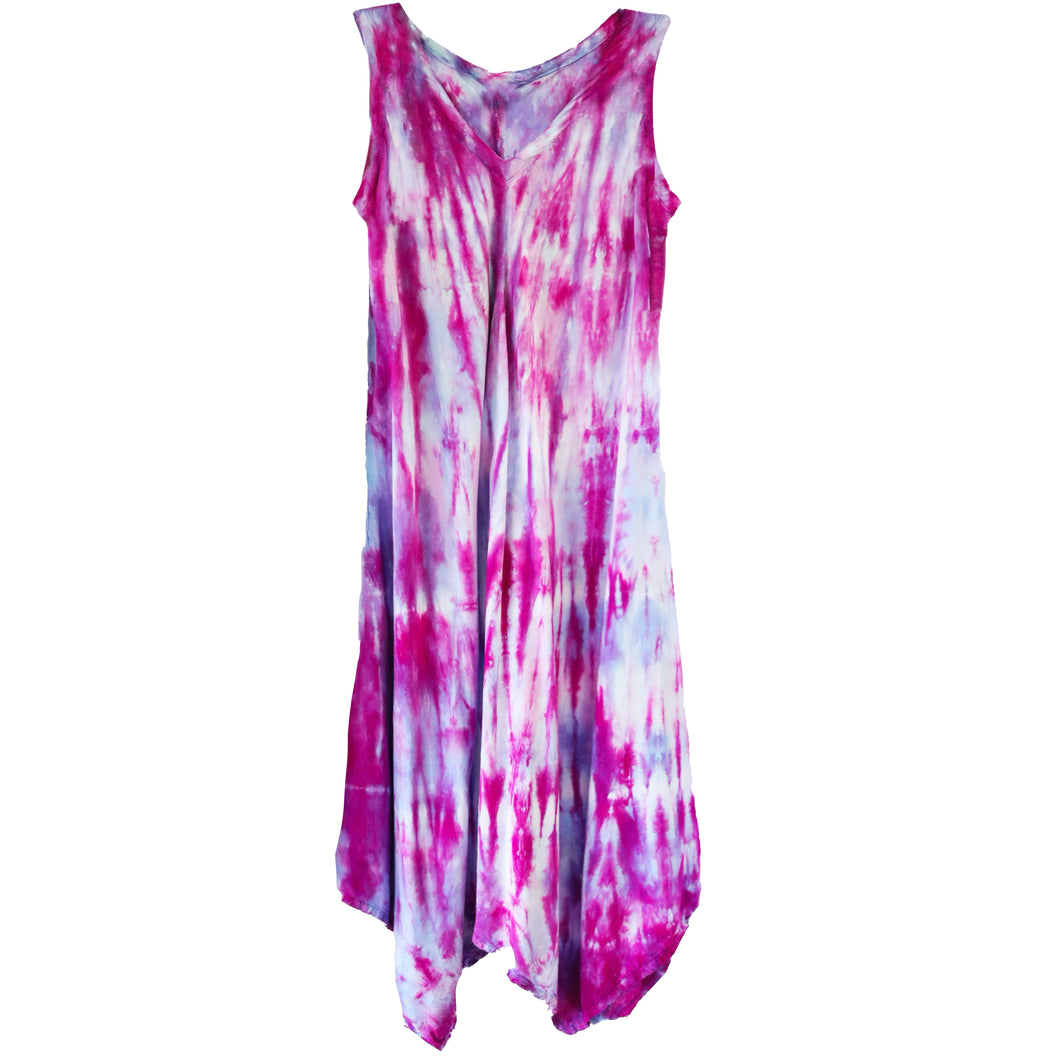 Tie Dye Women's Flowy Dress