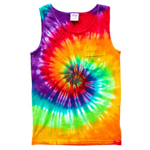 Load image into Gallery viewer, Tie Dye Men&#39;s Tank Top with Pocket
