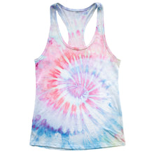 Load image into Gallery viewer, Ice Dye Racerback Tank Top
