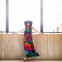 Load image into Gallery viewer, Tie Dye Women&#39;s Beach Dress

