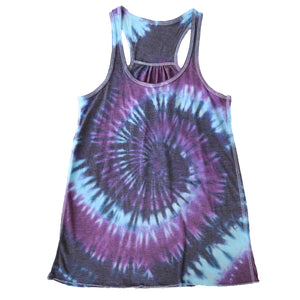 Tie Dye Women's Racerback Tank Top