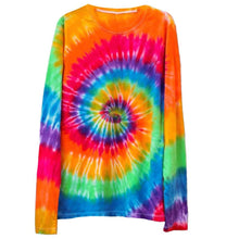 Load image into Gallery viewer, Tie Dye Women&#39;s Long Sleeve Shirt
