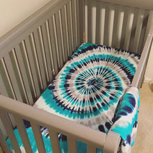 Load image into Gallery viewer, Tie Dye Crib Bedding
