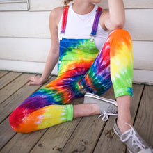 Load image into Gallery viewer, Tie Dye Women&#39;s Overalls
